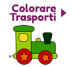 Colora i nostri disegni di trasporti online per bambini piccoli
